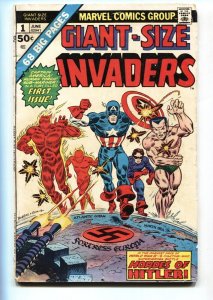 Giant-Size Invaders #1 1975- comic book-Marvel Bronze Age- First issue