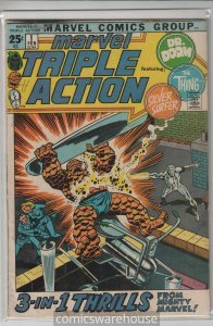 MARVEL TRIPLE ACTION (1972 MARVEL) #1 FN+ A11521