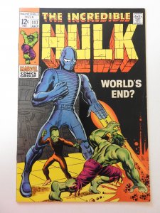The Incredible Hulk #117 (1969) VG+ Condition moisture stain