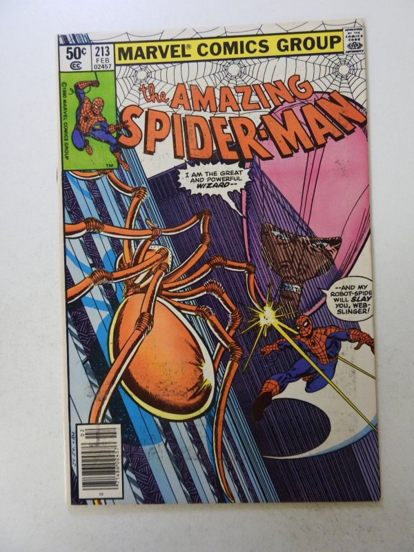 The Amazing Spider-Man #213 (1981) VF- condition