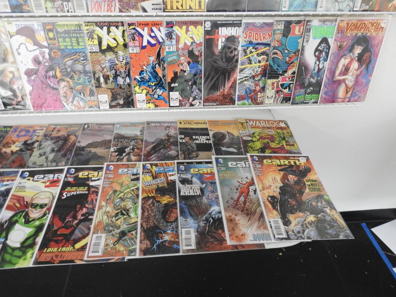 Huge Lot 150+ Comics W/ Silver Surfer, Star Wars, TMNT, X-Men, +More Avg VF Cond