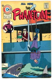 The Phantom #66 1975-CHARLTON COMICS-SHARK COVER-RARE VF