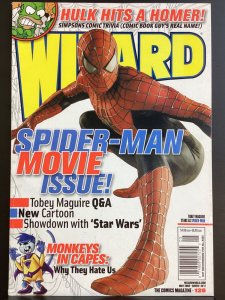 Wizard Magazine #128 Spider-Man Tobey Maguire Simpsons Cable Flash CrossGen 2002