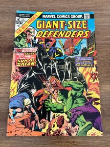 Giant-Size Defenders # 2 VG/FN Marvel Comic Book Hulk Dr. Strange 6 J322