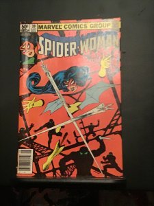 Spider-Woman #39 (1981) High-grade Deathstroke key! VF/NM Wow!