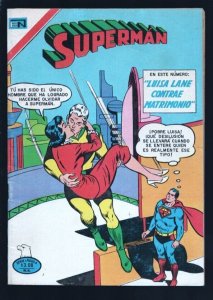 Superman #1062 1976-Spanish language edition-Lois Lane Gets Married-Digest fo...