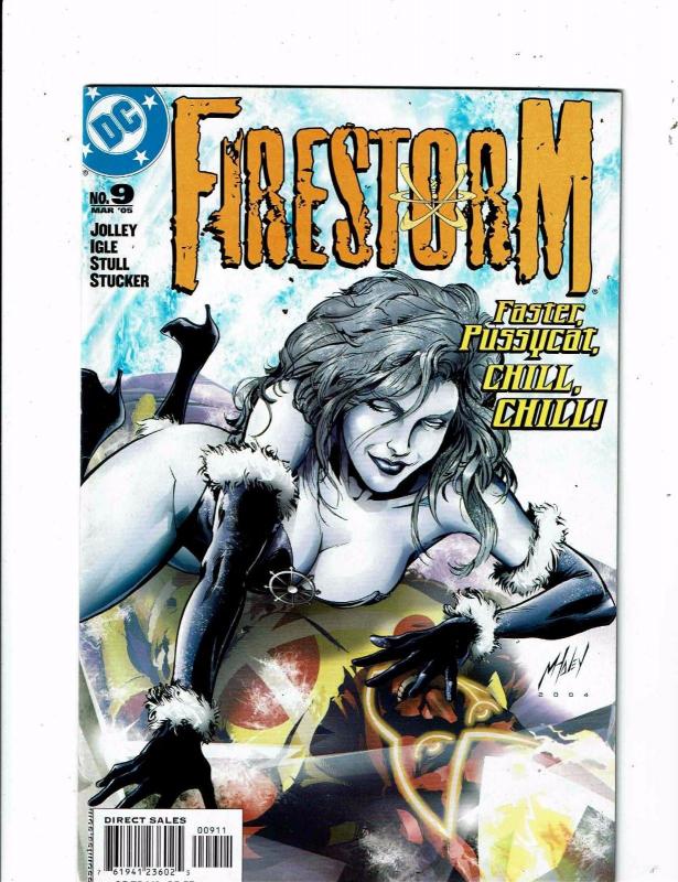 Lot of 5 Firestorm DC Comic Books #6 7 8 9 10 BH45