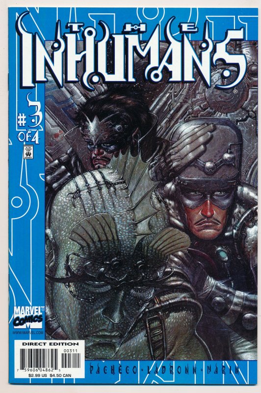 Inhumans (2000 3rd Series) #1-4 VF/NM Complete series