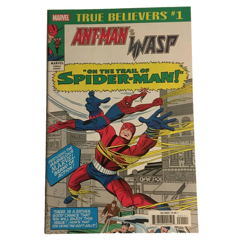 Tales To Astonish #57 Ant-Man Spider-Man Appearance True Believers Reprint Lee
