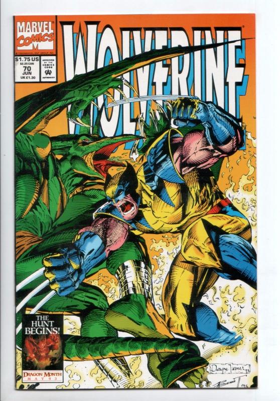 Wolverine #70 - Savage Land Mutates (Marvel, 1993) - VF/NM | Comic