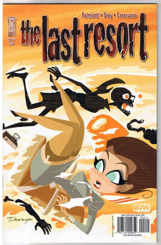 LAST RESORT #1 2 3 4 5, NM-, Amanda Conner,2009,IDW,more Zombies Horror in store