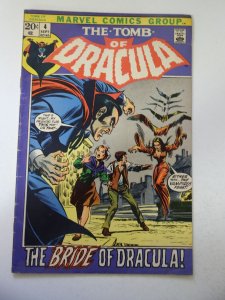 Tomb of Dracula #4 (1972) VG Condition