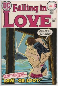 FALLING in LOVE #140, FN, DC, 1973, Romance comic