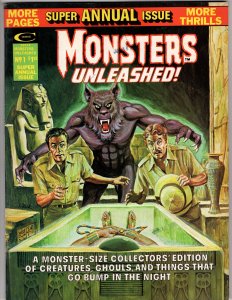 Monsters Unleashed Annual #1 Classic Marvel Curtis Horror 88 PG Monster!!!!!