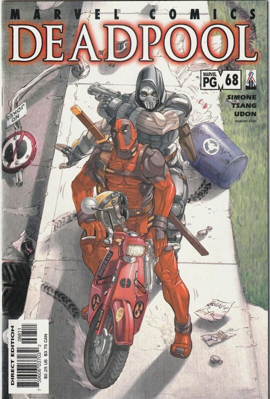 Deadpool Vol 1 # 68 Cover A NM Marvel 2002 Low Print Run [O8]