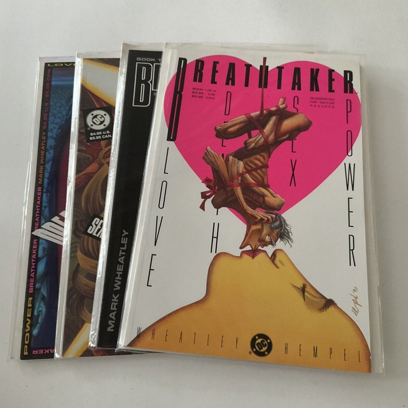 Breathtaker 1 2 3 4 Lot Run Set Near Mint Nm Dc Comics