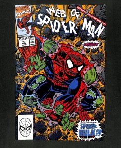 Web of Spider-Man #70 1st Spider-hulk!