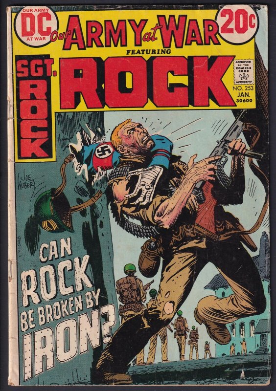 Our Army at War 253 (1973) GD/VG Bronze Age DC War Comics