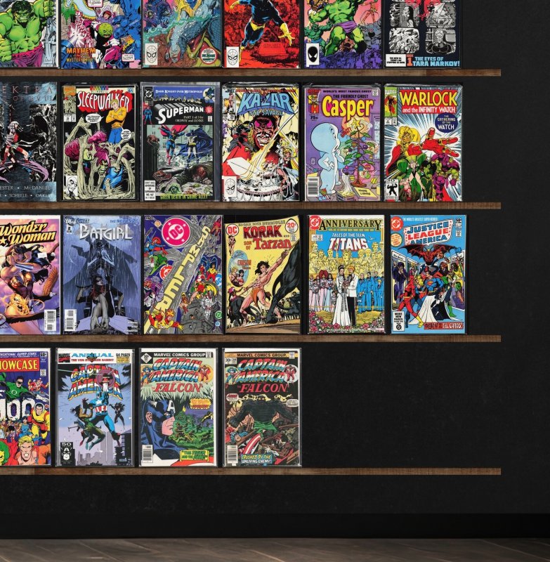 Huge Lot 150+ Comics with Captain America, Silver Surfer & More!