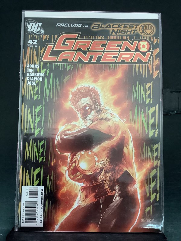 Green Lantern #42 Newsstand Edition (2009)