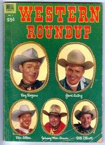 Dell Giant Western Roundup #2 (Feb-53) VG Affordable-Grade Roy Rogers, Dale E...