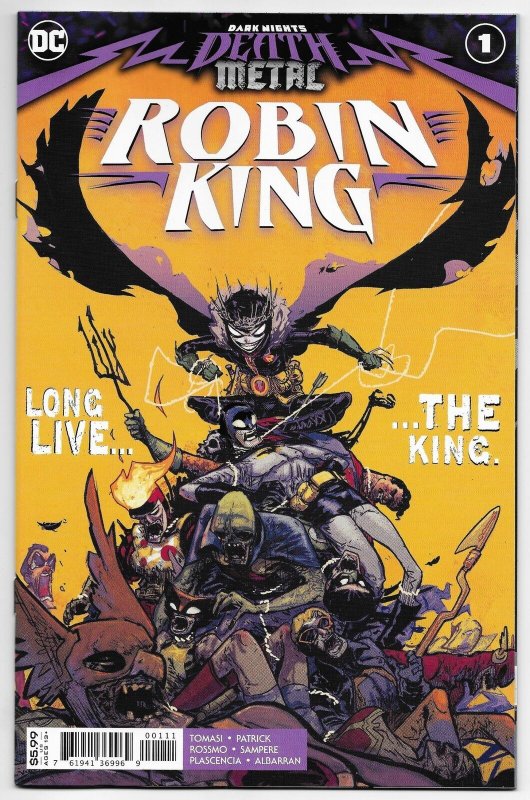 Dark Nights Death Metal Robin King #1 Riley Rossmo Cvr (DC, 2020) NM 