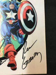 CONVENTION PROGRAM 96 SIGNED BY ROSS, PEREZ, TOM SMITH, CARDY, JURGENS, GARNEY