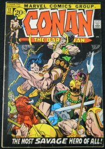 Conan the Barbarian (1970) #12 FN- (5.5) Bernie Wrightson