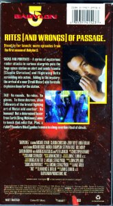 Babylon 5 Season 1 VHS Box Set FREE SHIP