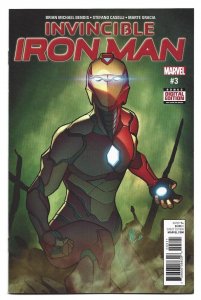 Invincible Iron Man #3 Marvel Comics 2017 Stefano Caselli