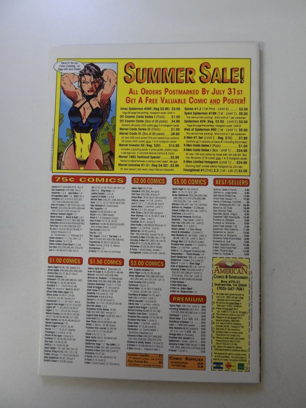 The Amazing Spider-Man #365 (1992) VF+ condition