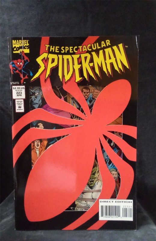 The Spectacular Spider-Man #223 Direct Edition - Deluxe 1995 Marvel Comics Co...