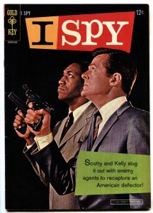 I SPY #1--1966--GOLD KEY--1ST ISSUE--BILL COSBY--TV PHOTO COVER--comic book