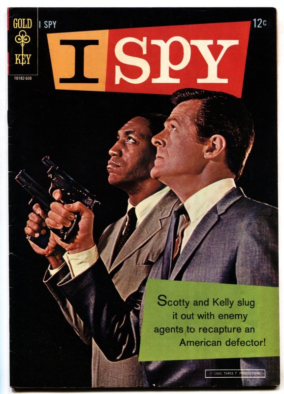 I SPY #1--1966--GOLD KEY--1ST ISSUE--BILL COSBY--TV PHOTO COVER--comic book
