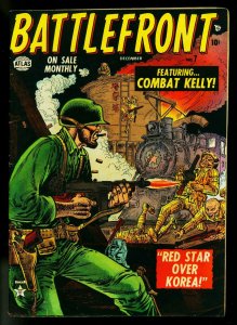 Battlefront #7 1952- Atlas War Comic- Joe Maneely- FAIR