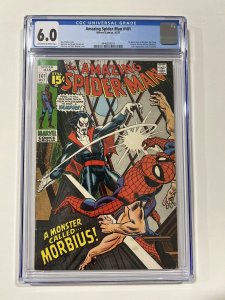 Amazing Spider-Man 101 1971 Cgc 6.0 OW/W pages Marvel Comics