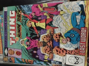 MARVEL TWO IN ONE  89  1982 MARVEL THE THING HUMAN TORCH FF