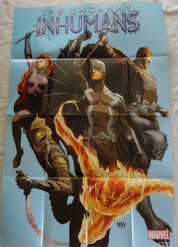 UNCANNY INHUMANS Promo Poster, 24 x 36, 2015, MARVEL, Unused more in our store 2