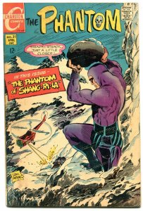 THE PHANTOM #31 1969-CHARLTON COMICS-HELICOPTER-APARO FN
