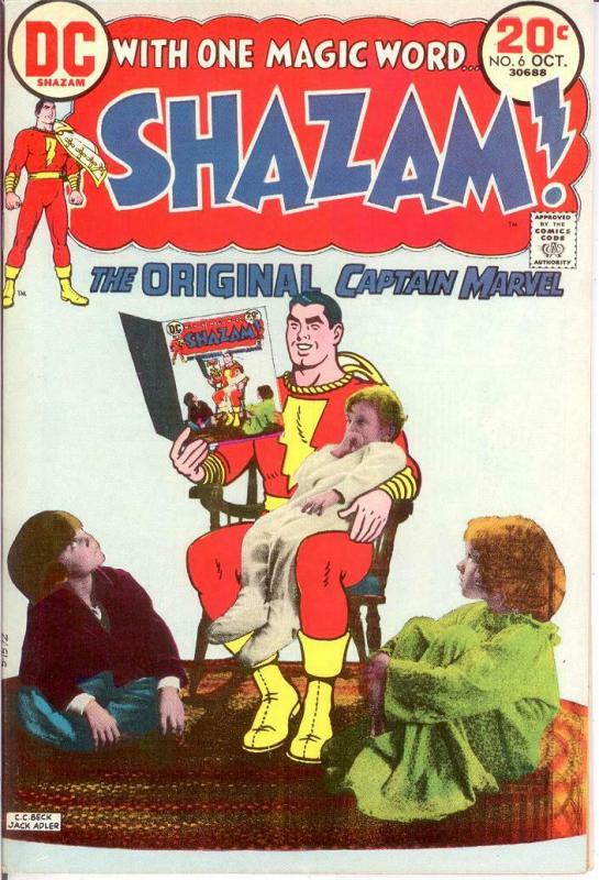 SHAZAM (1973) 6 VF-NM Oct. 1973 COMICS BOOK