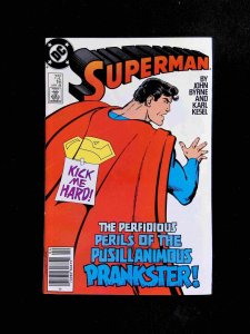 Superman #16 2nd Series DC Comics 1988 FN/VF Newsstand