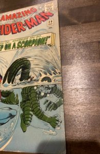 The Amazing Spider-Man #29 (1965)never step on a scorpion see description