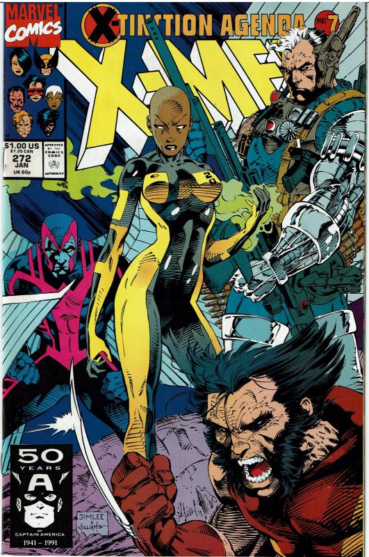 X-Men #270 - #272, Extinction Agenga Crossover Story 9.0 or Better