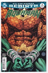 Aquaman #4 October 2016 DC Rebirth Dan Abnett Philippe Briones