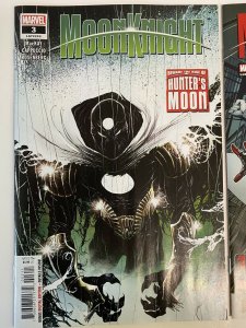 MOON KNIGHT #3 COVER A + B Miles Morales SET of 2 1st Appearance Hunter's Moon 