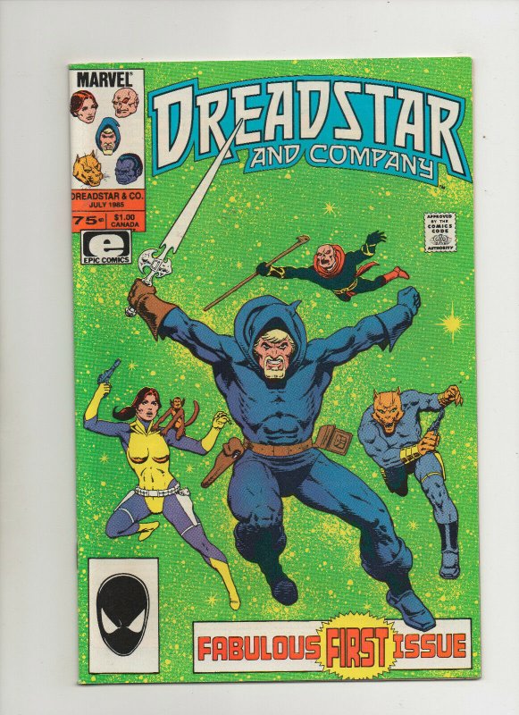 Dreadstar & Company #1 - Jim Starlin - (Grade 9.2) 1985