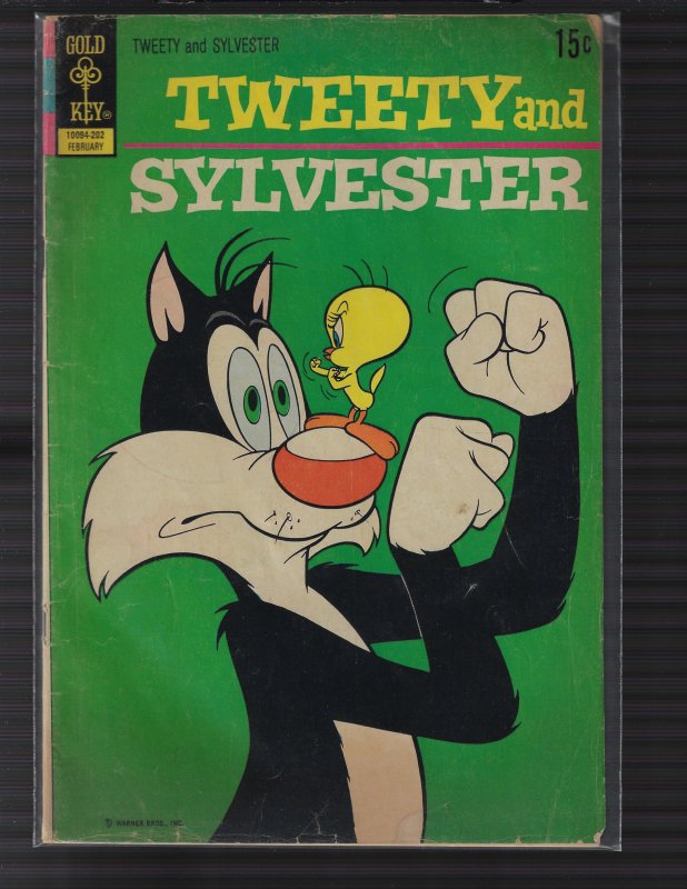 Tweety and Sylvester #22 (Gold Key, 1972)