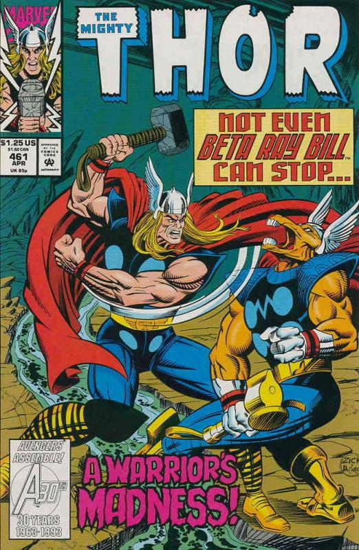Thor #461 VF/NM; Marvel | save on shipping - details inside