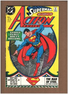Action Comics #643 DC Superman 1989 George Perez VF+ 8.5