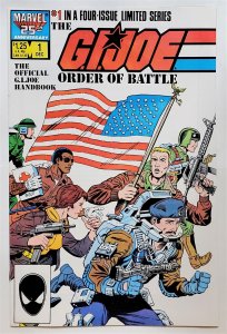 G.I. Joe Order of Battle #1 (Dec 1986, Marvel) 7.5 VF-  